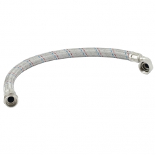 Шланг високого тиску Ø25 60см 1"м×1"F (нержавіюча сталь) AQUATICA (779573)