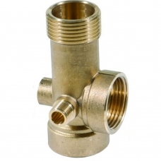 З"єднувач п'ятивихідний 90мм 1"М×1"F×1"F×1/4"M×1/4"F AQUATICA (779597)