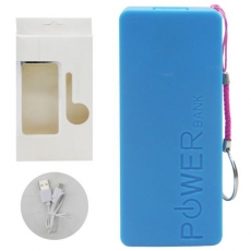 Power bank брелок 5600 mAh, синій (INV207)