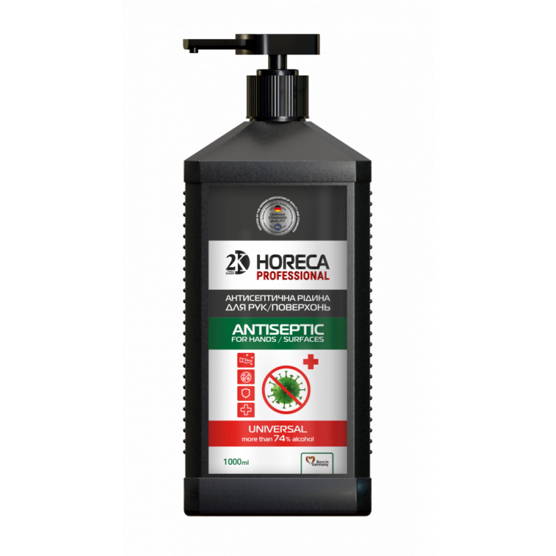Жидкость для рук антисептическая 2K Horeca 729842 1 л (Склад -Y-)