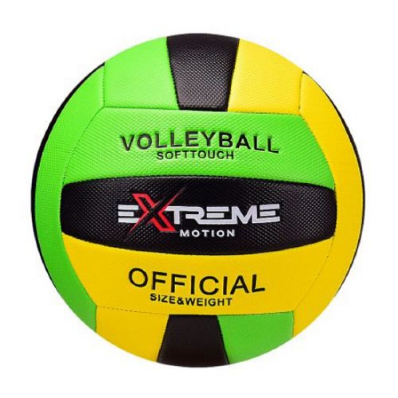 М`яч волейбольний "Extreme Motion", зелений (VB2123) (склад -T-)