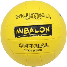 Мʼяч волейбольний "Mibalon official", жовтий (BT-VB-0055)