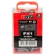Набір біт PН1×25мм 1/4" 25шт S2 (пласт кейс) ULTRA (4010102)