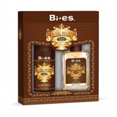 Набір для чоловіків Bi-Es Royal Brand Gold (afsh/100ml+deo/150ml) 100 мл+150 мл (5906513003444)