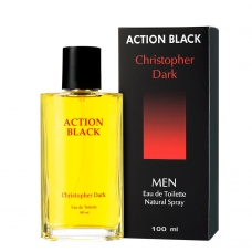 Туалетна вода для чоловіків Christopher Dark Action Black for Man 100 мл