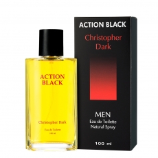 Туалетна вода для чоловіків Christopher Dark Action Black for Man 100 мл