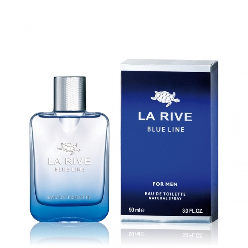 Туалетна вода для чоловіків LA RIVE BLUE LINE, 90 мл (5906735234091)