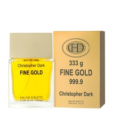 Туалетна вода для чоловіків Christopher Dark Fine Gold for Man 100 мл