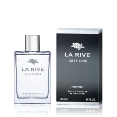 Туалетна вода для чоловіків LA RIVE GREY LINE FOR MAN, 90 мл
