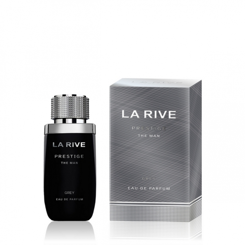 Туалетна вода для чоловіків LA RIVE THE MAN GREY PRESTIGE 75 мл (5901832064435)