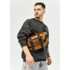 Велика шкіряна чоловіча поясна сумка бананка Sambag DynamicDart руда (80411121m)