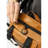 Велика шкіряна чоловіча поясна сумка бананка Sambag DynamicDart руда (80411121m)