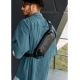 Сумка на пояс бананка Sambag Holster MSH чорна з перфорацією (87113070m)