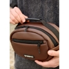 Сумка через плече бананка Sambag Flex шоколад (85351020m)