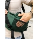Велика чоловіча поясна сумка бананка Sambag DynamicDart зелена (80411007m)