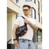 Сумка через плече бананка Sambag Flex Pro принт "ABSTRACT" (85451707m)