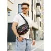 Сумка через плече бананка Sambag Flex Pro принт "ABSTRACT" (85451707m)