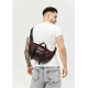 Велика шкіряна чоловіча поясна сумка бананка Sambag DynamicDart марсала (80411120m)