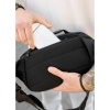 Сумка через плече бананка Sambag Flex Pro чорна (85451065m)