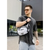 Сумка через плече бананка Sambag Flex Pro принт "Square" (85451150m)