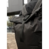 Чоловічий рюкзак ролл Sambag RollTop KZN чорний тканевий (24300065m)