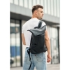 Рюкзак ролл Sambag унисекс RollTop KQN черный (24320001m)