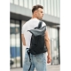 Рюкзак ролл Sambag унисекс RollTop KQN черный (24320001m)