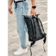 Рюкзак ролл Sambag унисекс RollTop KQN черный (24320001m)