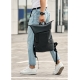 Рюкзак ролл Sambag унисекс RollTop KQN черный (24320001m)