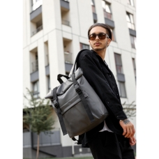 Рюкзак рол Sambag RollTop білий графітовий
