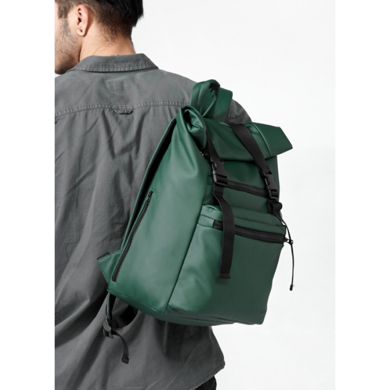 Рюкзак ролл Sambag унісекс RollTop LTT зелений (24238007m)