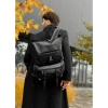 Чоловічий рюкзак рол Sambag RollTop Double чорний (24330001m)