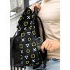 Мужской рюкзак ролл Sambag RollTop LTT чорний оксфорд принт (24238731m)