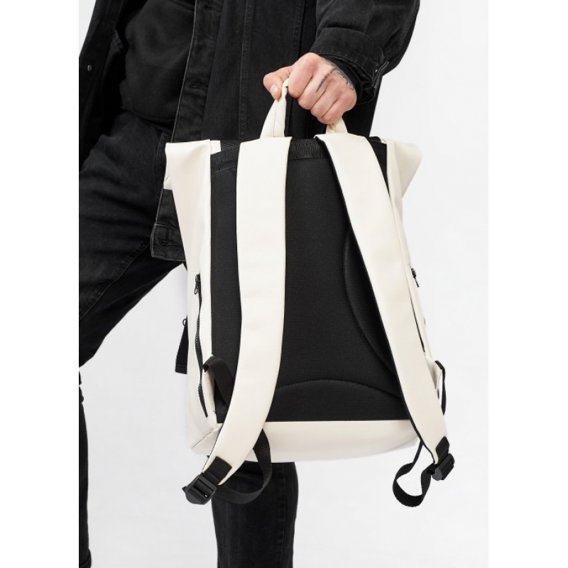 Рюкзак RollTop 0SHn бежевий (24238011m)