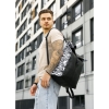 Рюкзак рол Sambag RollTop чорний принт "Zebra" (24208146m)