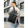Рюкзак рол Sambag RollTop чорний принт "Zebra" (24208146m)