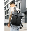Рюкзак рол Sambag RollTop чорний принт "Zebra" (24208146m)