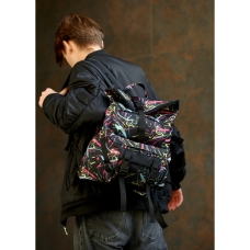 Рюкзак рол Sambag RollTop Double принт "ABSTRACT"
