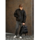 Рюкзак рол Sambag RollTop Double чорний принт (24330702m)