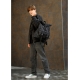 Рюкзак рол Sambag RollTop Double чорний принт (24330702m)