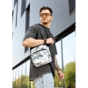 Чоловіча сумка через плече месенджер Sambag Makros принт "Leaves" (70278144m)