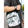 Чоловіча сумка через плече месенджер Sambag Makros принт "Leaves" (70278144m)