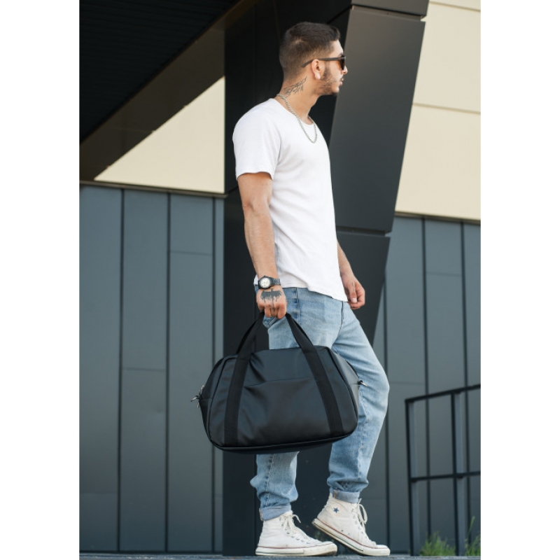Спортивна сумка Sambag Vogue чорна (90221001m)