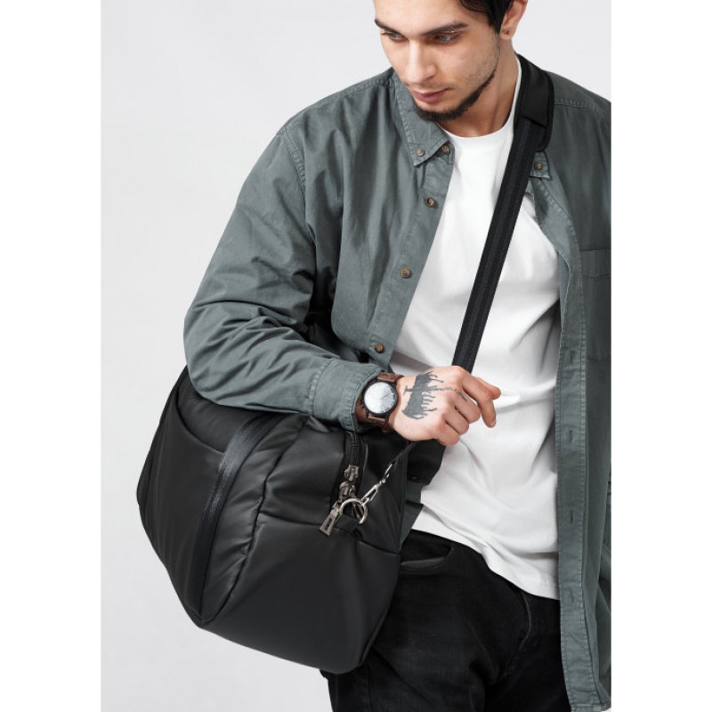 Спортивна сумка Sambag Vogue чорна (90221001m)