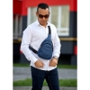 Чоловіча сумка через плече слінг Sambag Brooklyn 0SH темно-синій (83111016m)