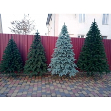 Преміум голуба 2.50 м. лита ялинка штучна  Xatynka | Хвоя штучна, різдвяна, новорічна
