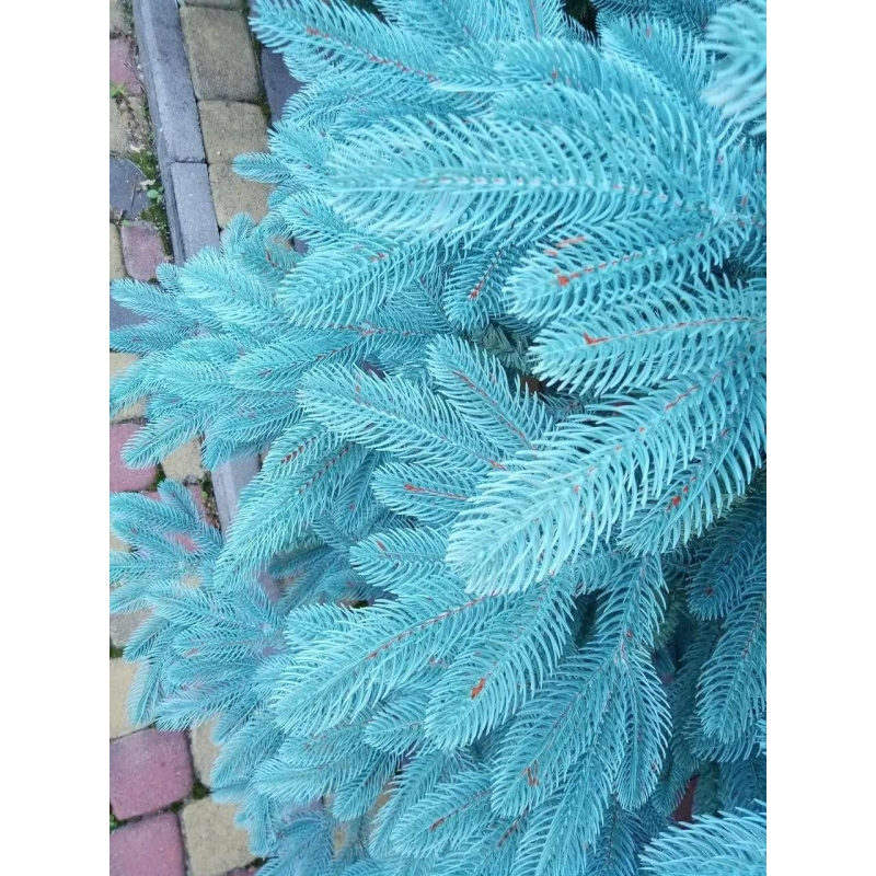 Преміум голуба 2.50 м. лита ялинка штучна  Xatynka | Хвоя штучна, різдвяна, новорічна (Прем.Г-250)
