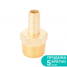 Штуцер для шланга 10мм MT ½" (латунь) SIGMA (7023641)