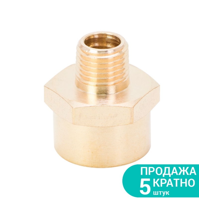 З'єднання подовжене MT ¼" × FT ½" (латунь) SIGMA (7025721)