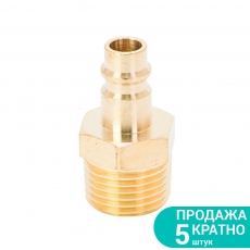 Штуцер з зовнішнім різьбових з'єднань MT ½" (латунь) SIGMA (7022531)